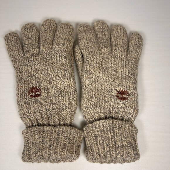 Timberland Women's Wool Leather Gloves Size S/M - Picture 1 of 4